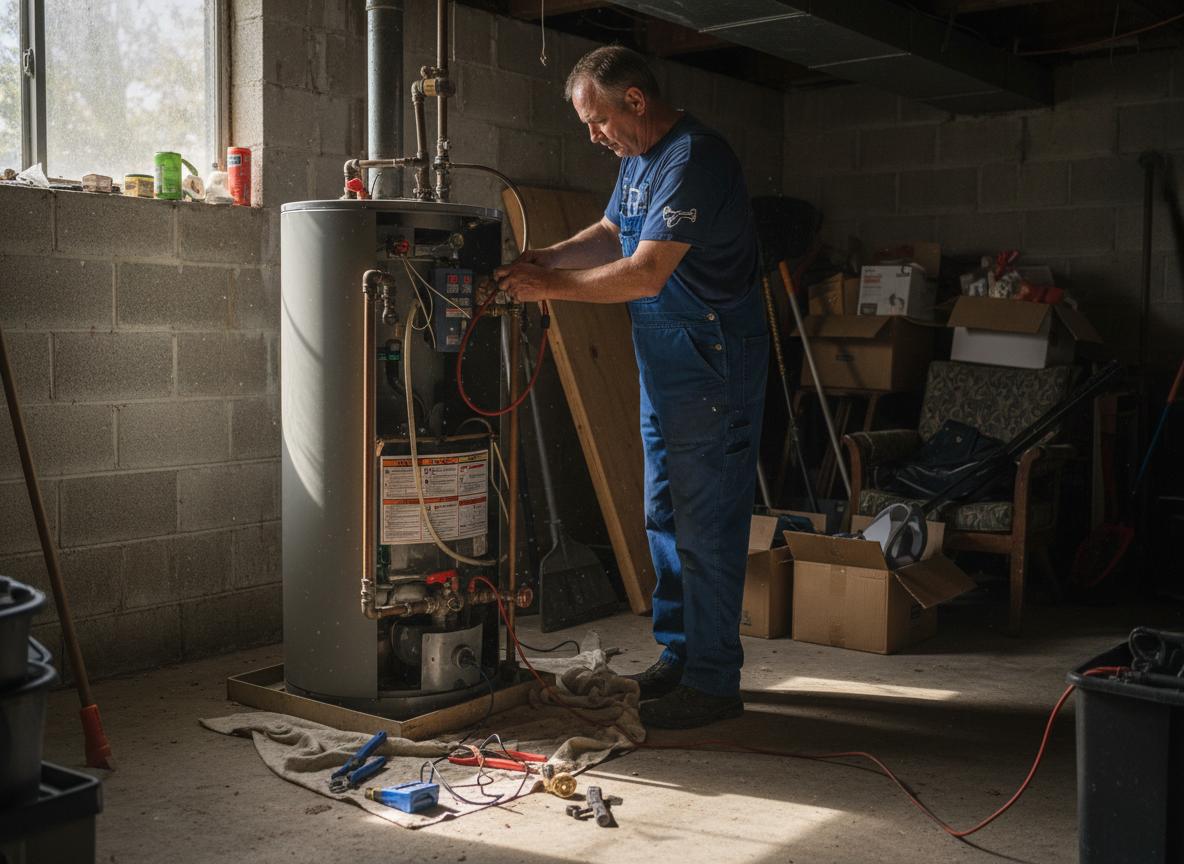 water heater repair work by Summerville Water Heater Repair in Summerville, South Carolina