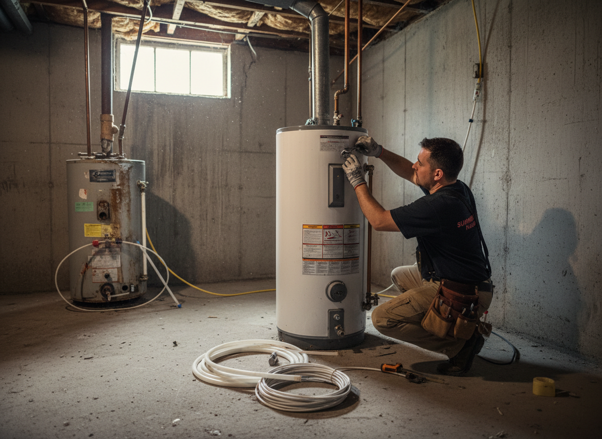Water Heater Installation in Summerville