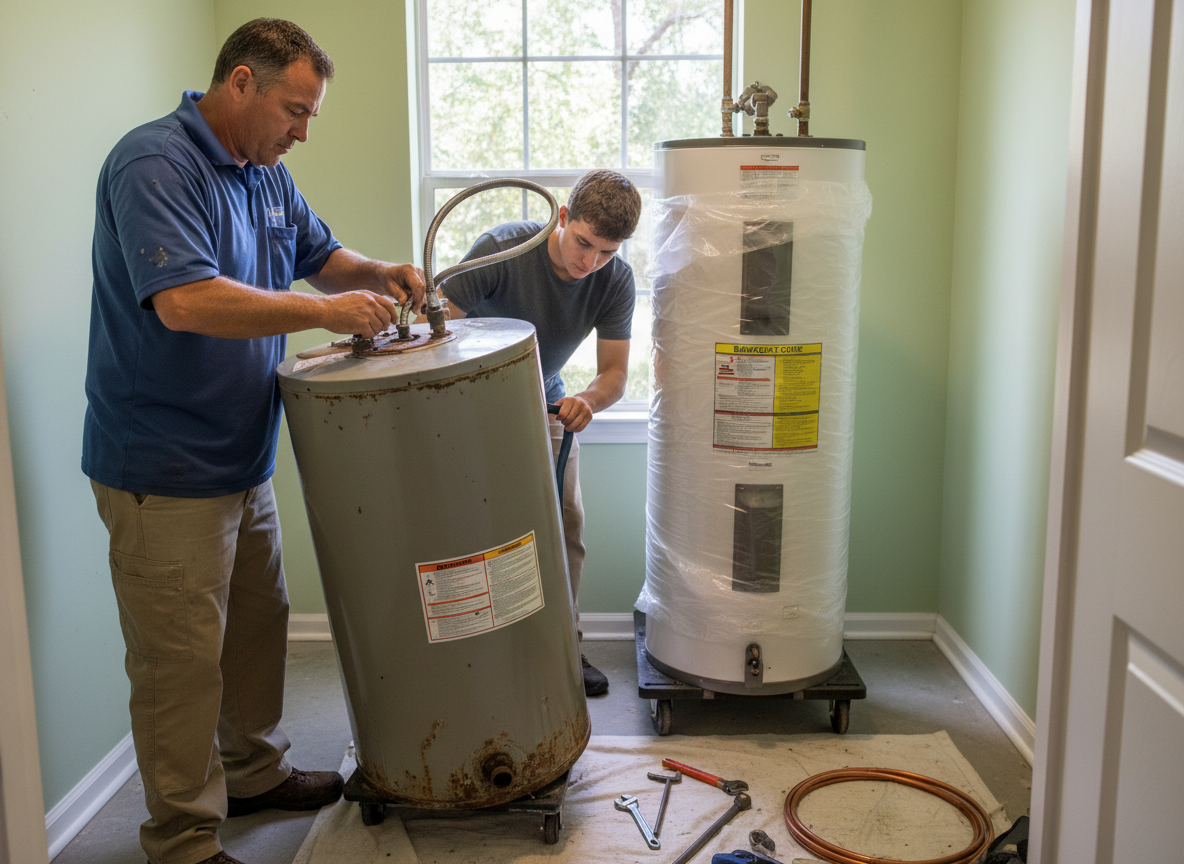 Water Heater Replacement in Summerville